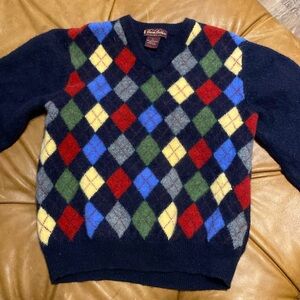 Brooks Brothers 100% lambswool sweater. Boys XL